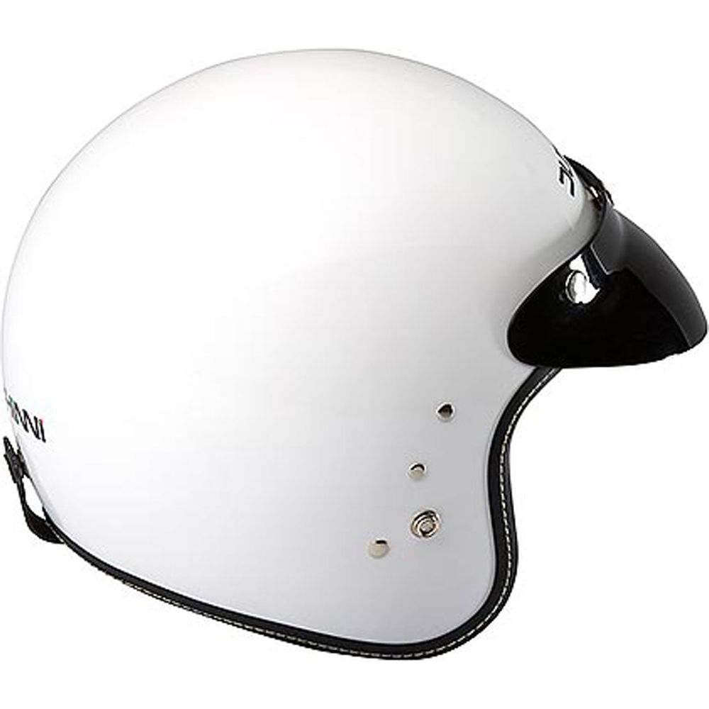 Duchinni D501 Open Face Helmet White  - FREE UK Shipping, FREE 365 Day Returns | Moto Central