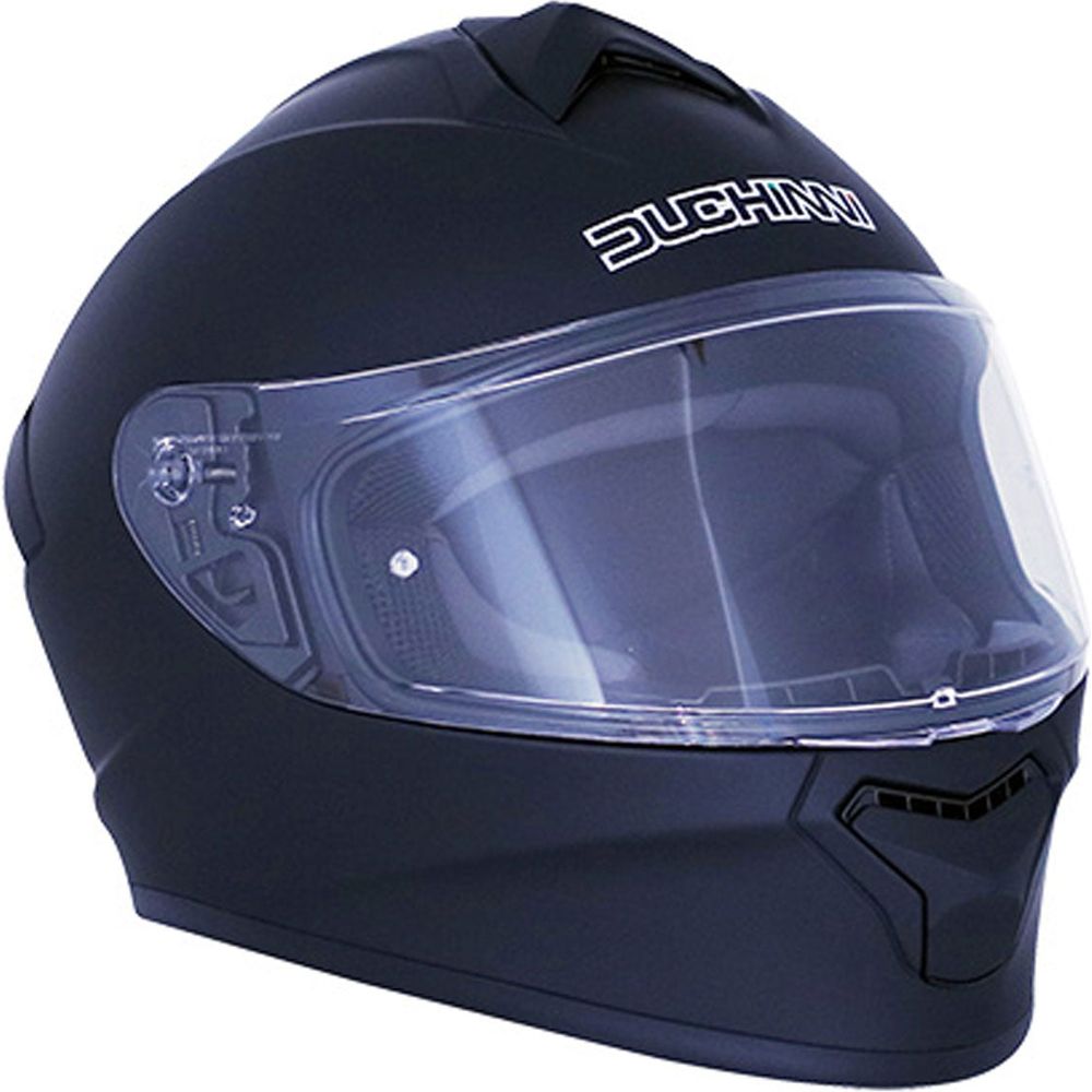 Duchinni D977 Full Face Helmet Matt Black - FREE UK Shipping, FREE 365 Day Returns | Moto Central