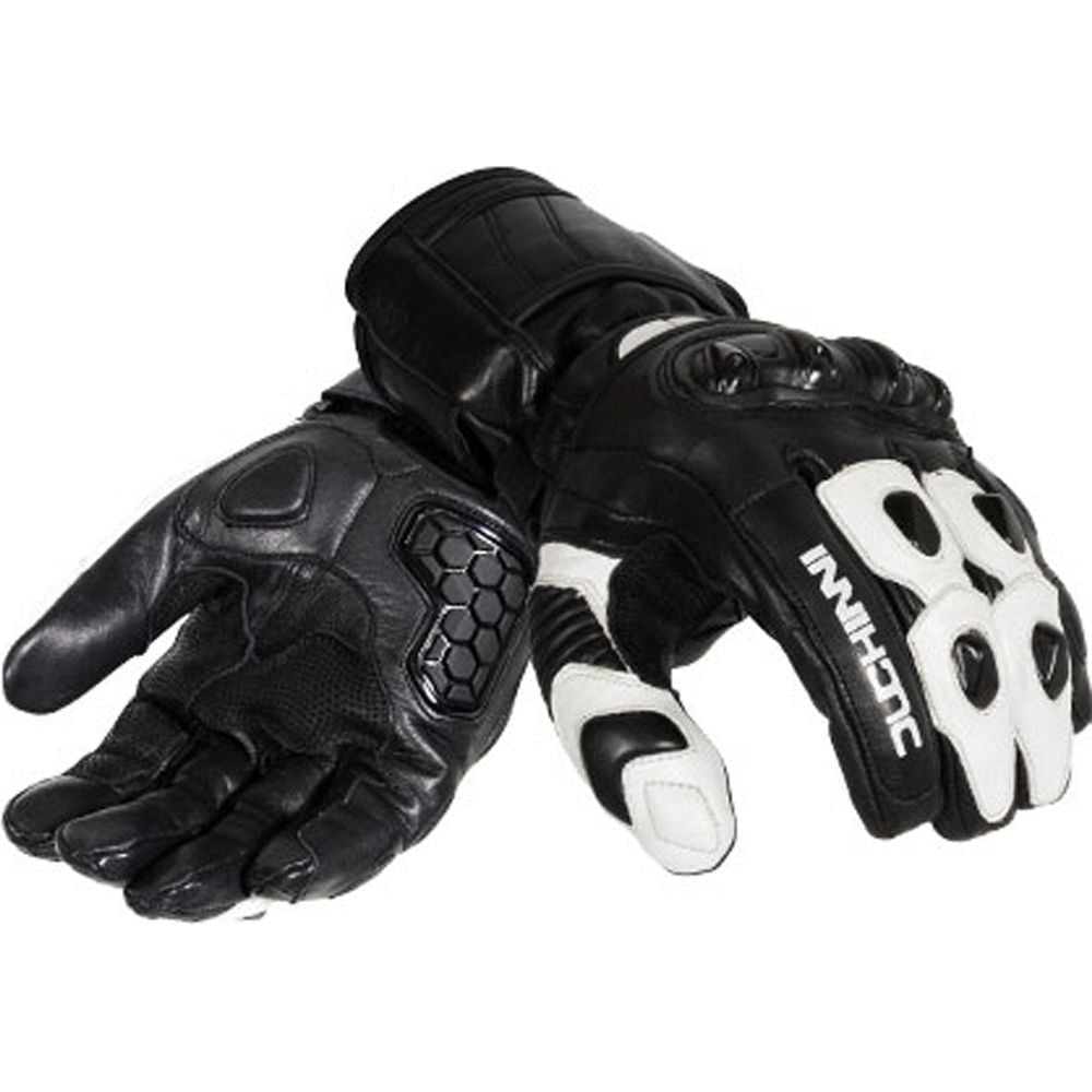 Duchinni DR2 Leather Gloves Black / White