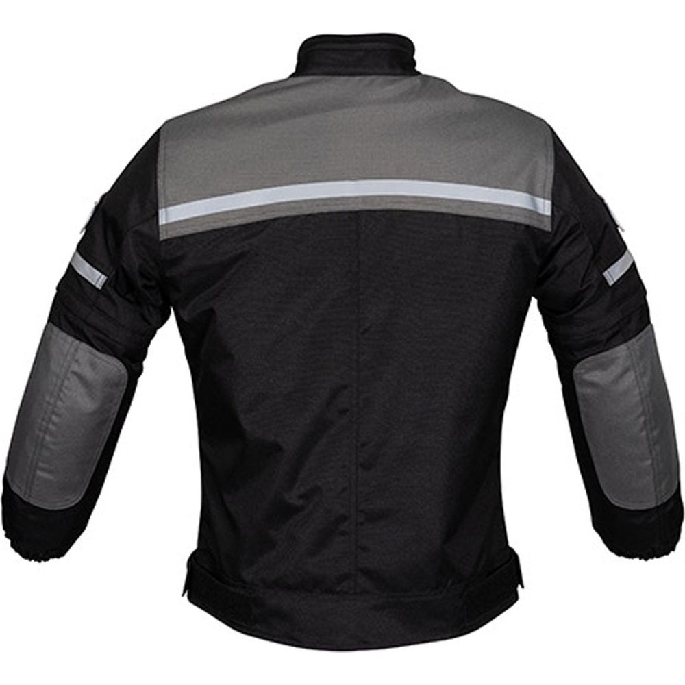 Duchinni Grid Kids Textile Jacket Black / Gunmetal  - FREE UK Shipping, FREE 365 Day Returns | Moto Central