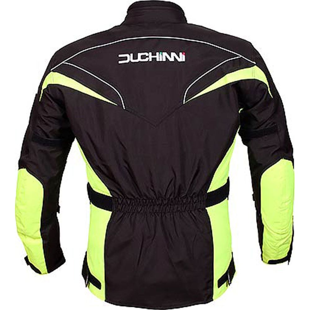 Duchinni Hurricane Textile Jacket Black / Neon  - FREE UK Shipping, FREE 365 Day Returns | Moto Central