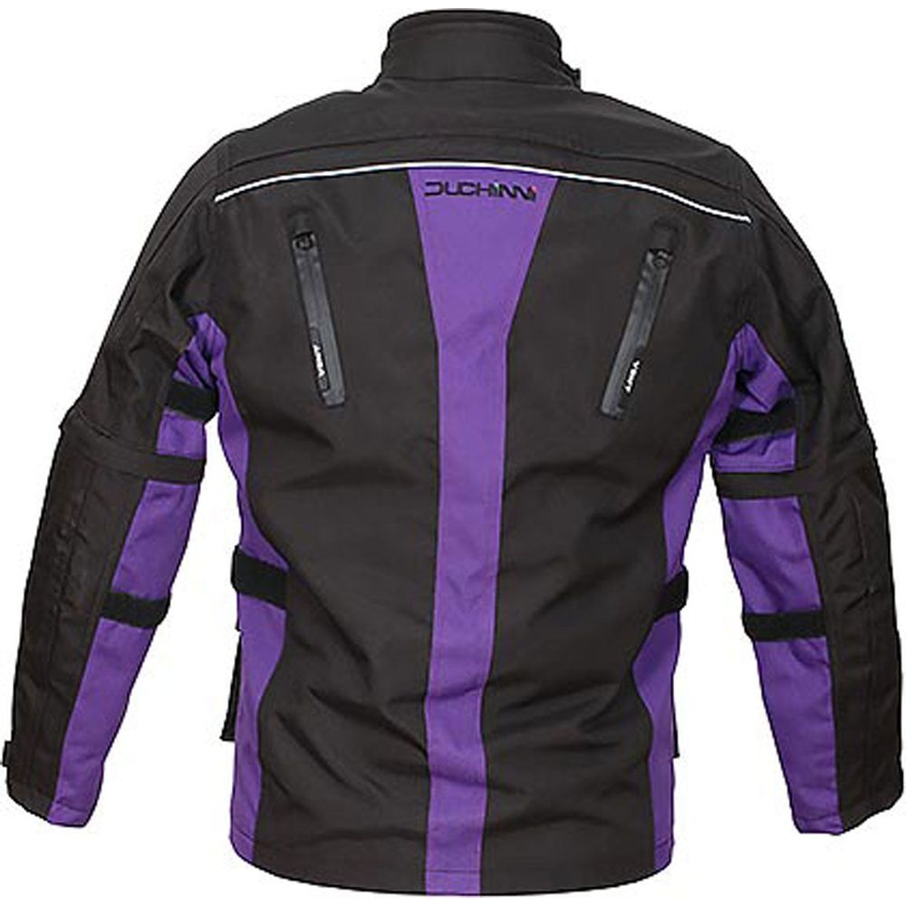 Duchinni Jago Kids Textile Jacket Black / Purple  - FREE UK Shipping, FREE 365 Day Returns | Moto Central