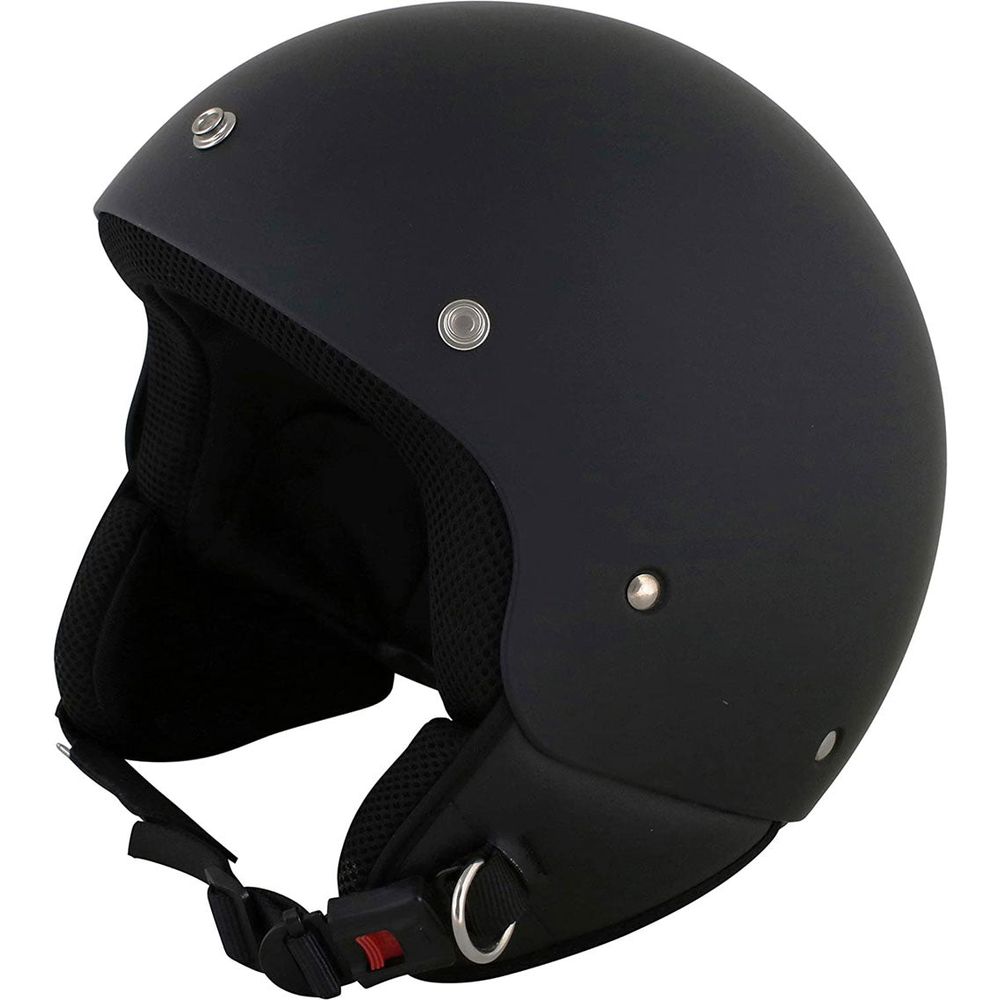 Duchinni D222 Open Face Helmet Matt Black