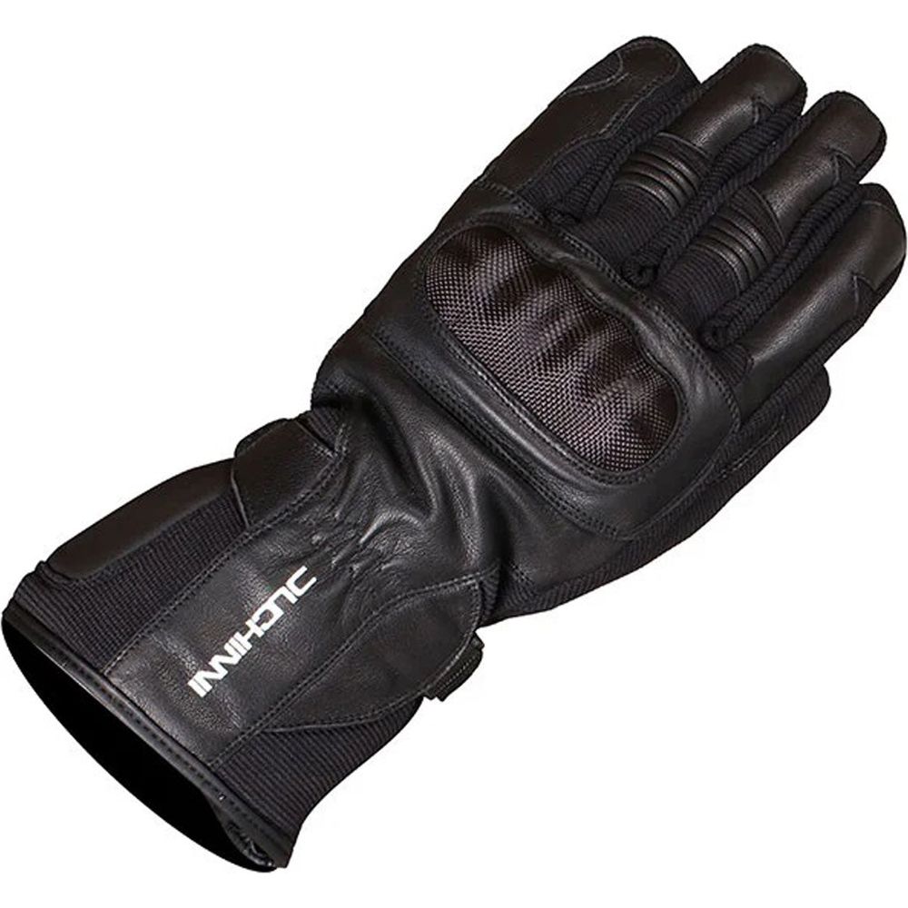 Duchinni Shadow Leather Gloves Black