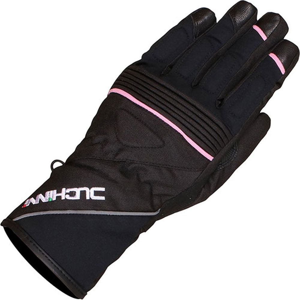 Duchinni Verona Ladies Textile Gloves Black / Pink