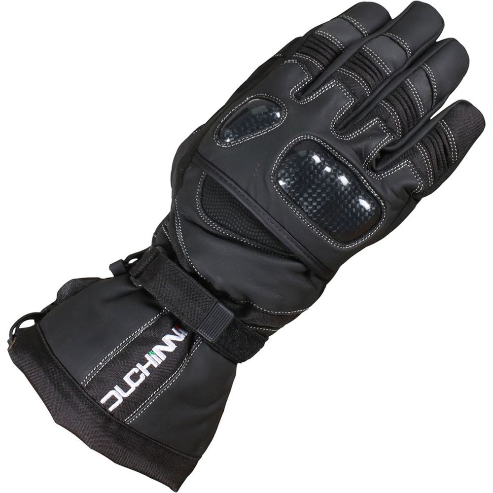 Duchinni Yukon Leather / Textile Gloves Black