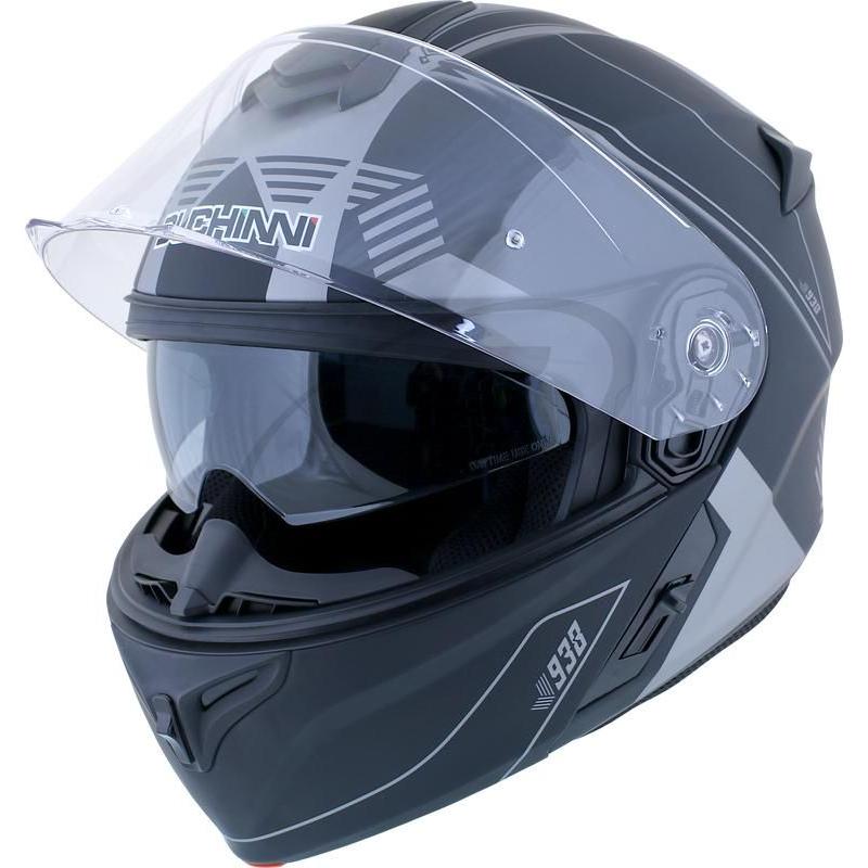 Duchinni D938 Flip-Up Helmet Black / Gunmetal