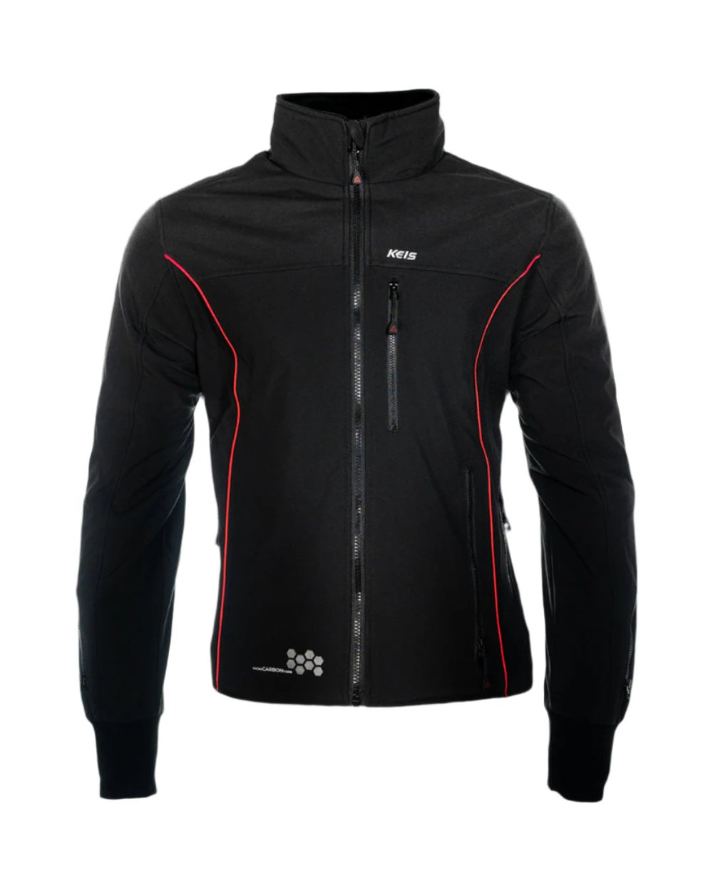 Keis J501RP Heated Jacket with Micro Carbon Fibre panels.