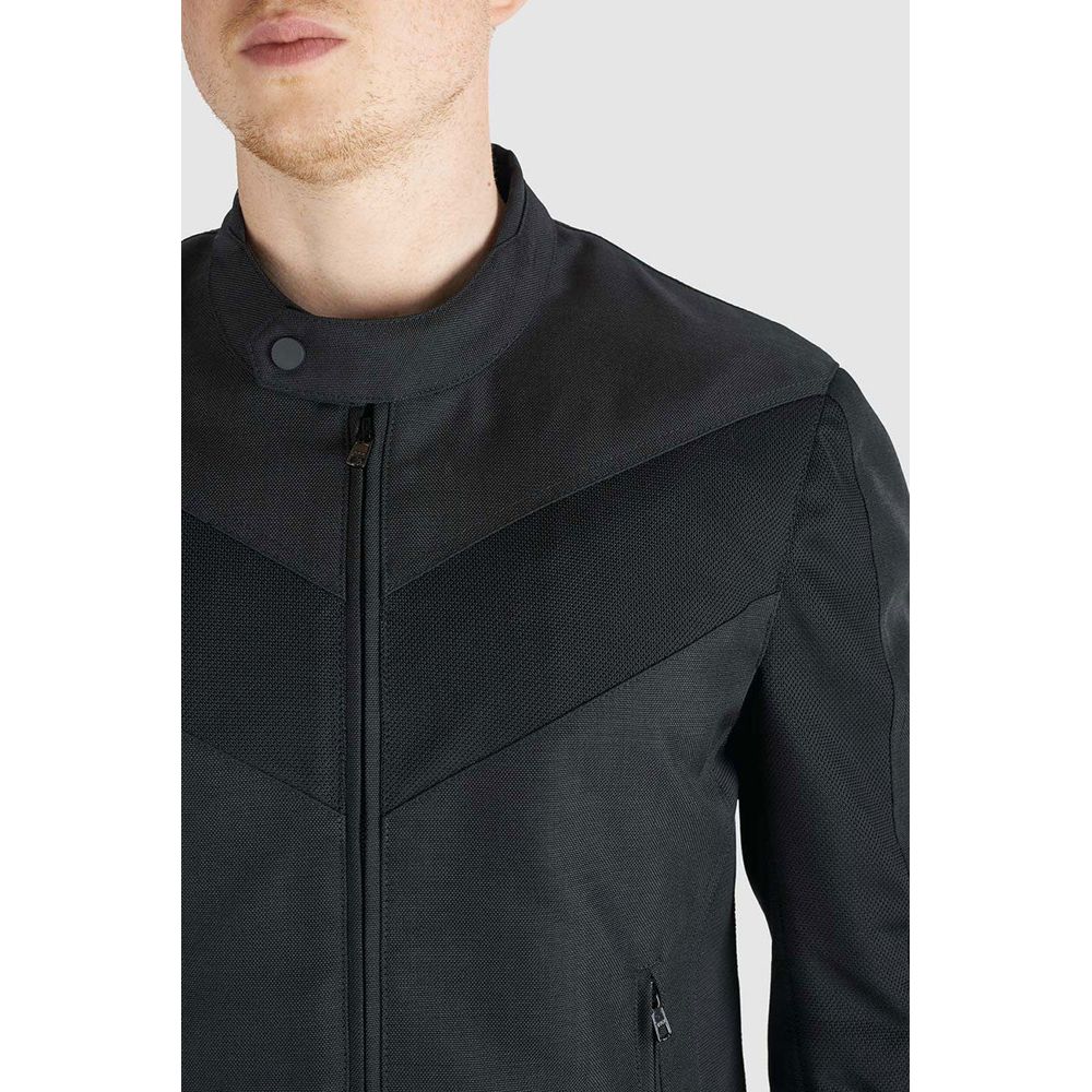 Pando Moto Air Tate Textile Jacket Black  - FREE UK Shipping, FREE 365 Day Returns | Moto Central