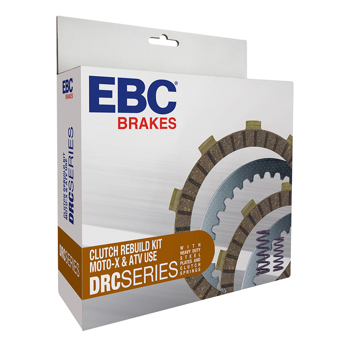 EBC MX DRC114 Clutch Plate Rebuild Kit Brown / Silver