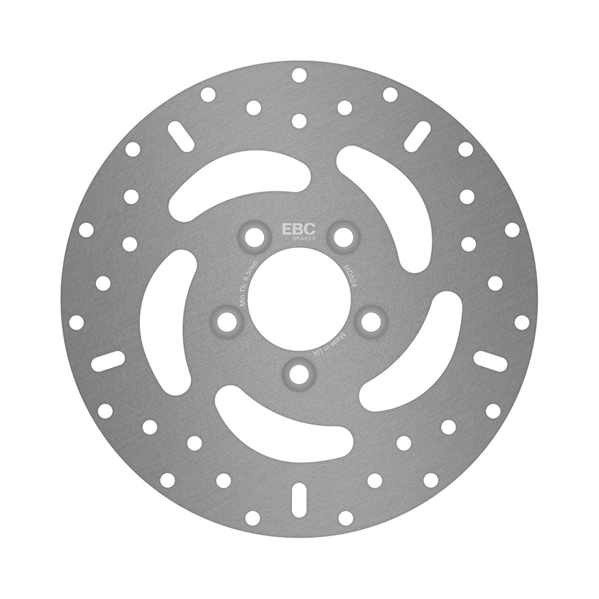 EBC MD524 Stainless Steel Rear Left Brake Disc Silver - 260mm