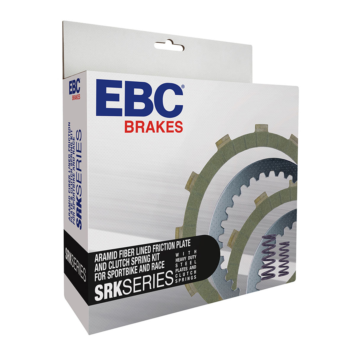 EBC SRK024 Replacement Aramid Fibre Clutch Kit With Springs & Plates Silver