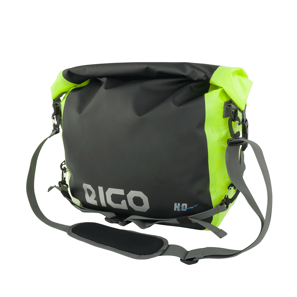 Eigo Waterproof Messenger Wet Bag Black / Yellow