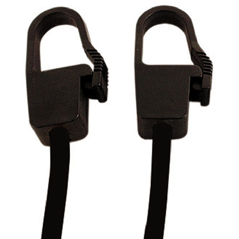 Bike It Lockable 10x Hook Elastics Black