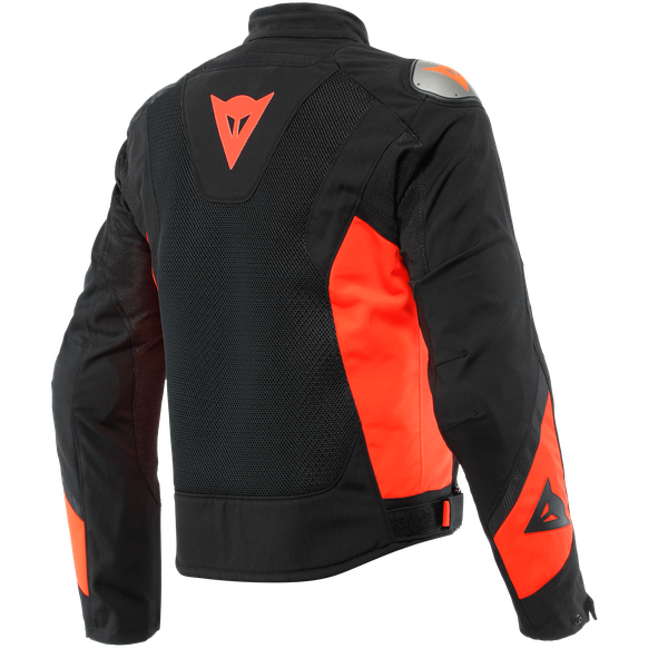 Dainese Energyca Air Textile Jacket Black / Fluo Red