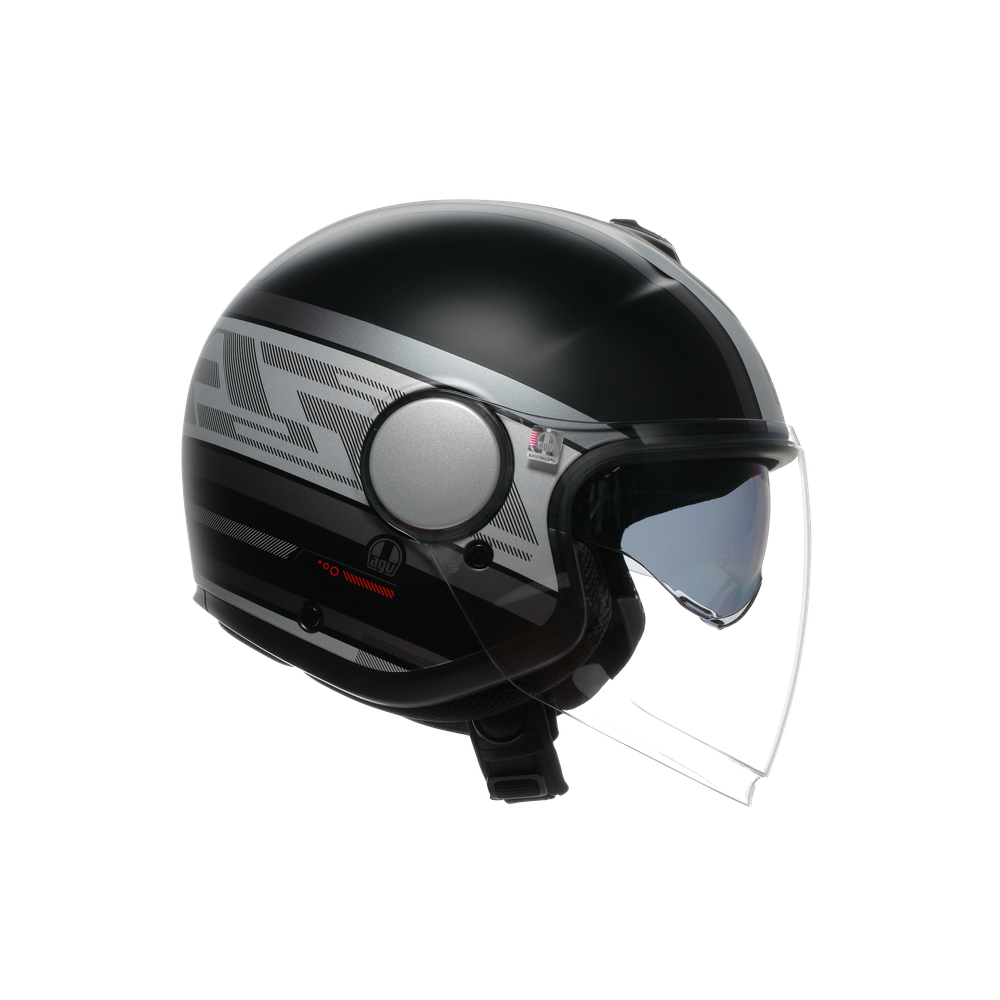 AGV Eteres Mondello Open Face Helmet Matt Black / Grey