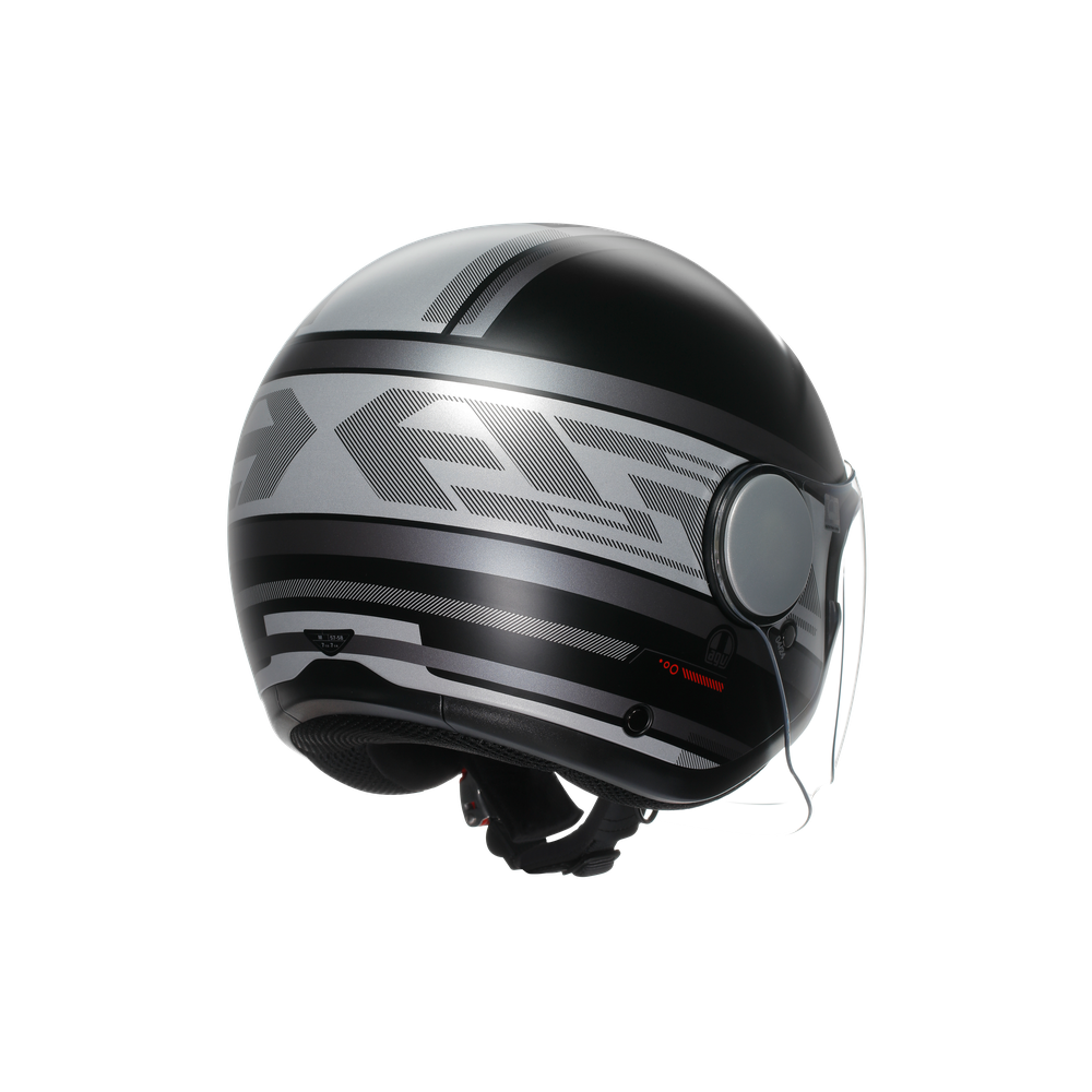 AGV Eteres Mondello Open Face Helmet Matt Black / Grey