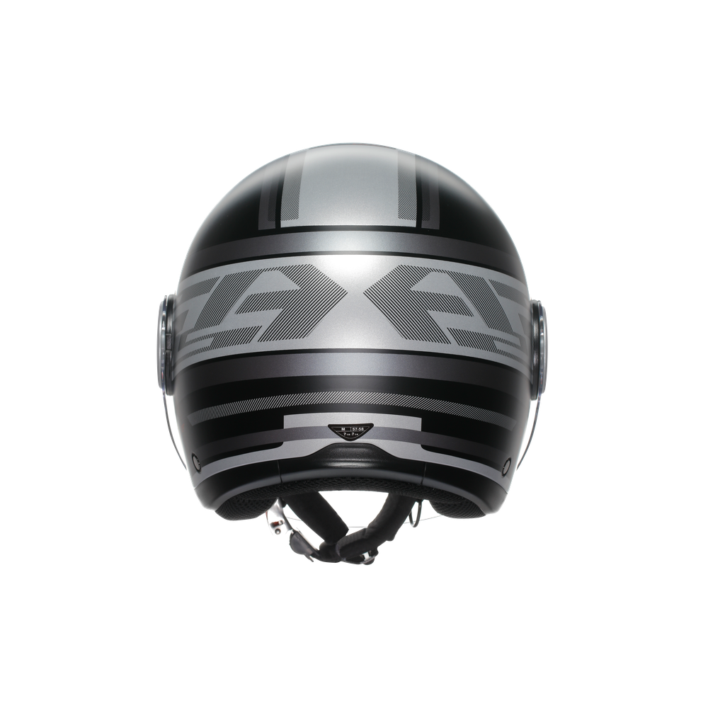 AGV Eteres Mondello Open Face Helmet Matt Black / Grey