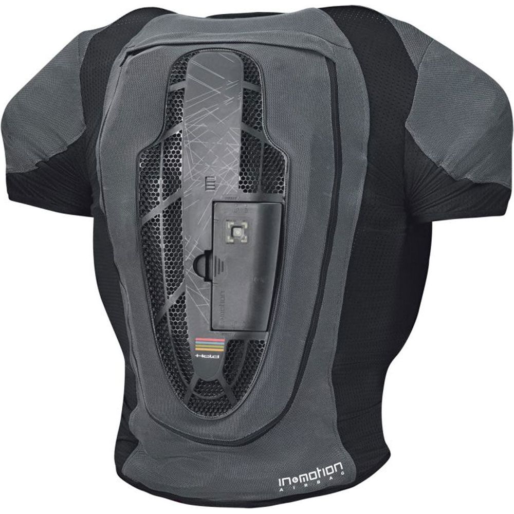 Held eVest Pro Electronically Activated Airbag System Black / Grey - FREE UK Shipping, FREE 365 Day Returns | Moto Central