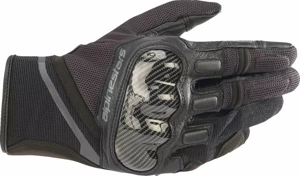 Alpinestars Chrome Gloves Black / Grey - FREE UK Shipping, FREE 365 Day Returns | Moto Central