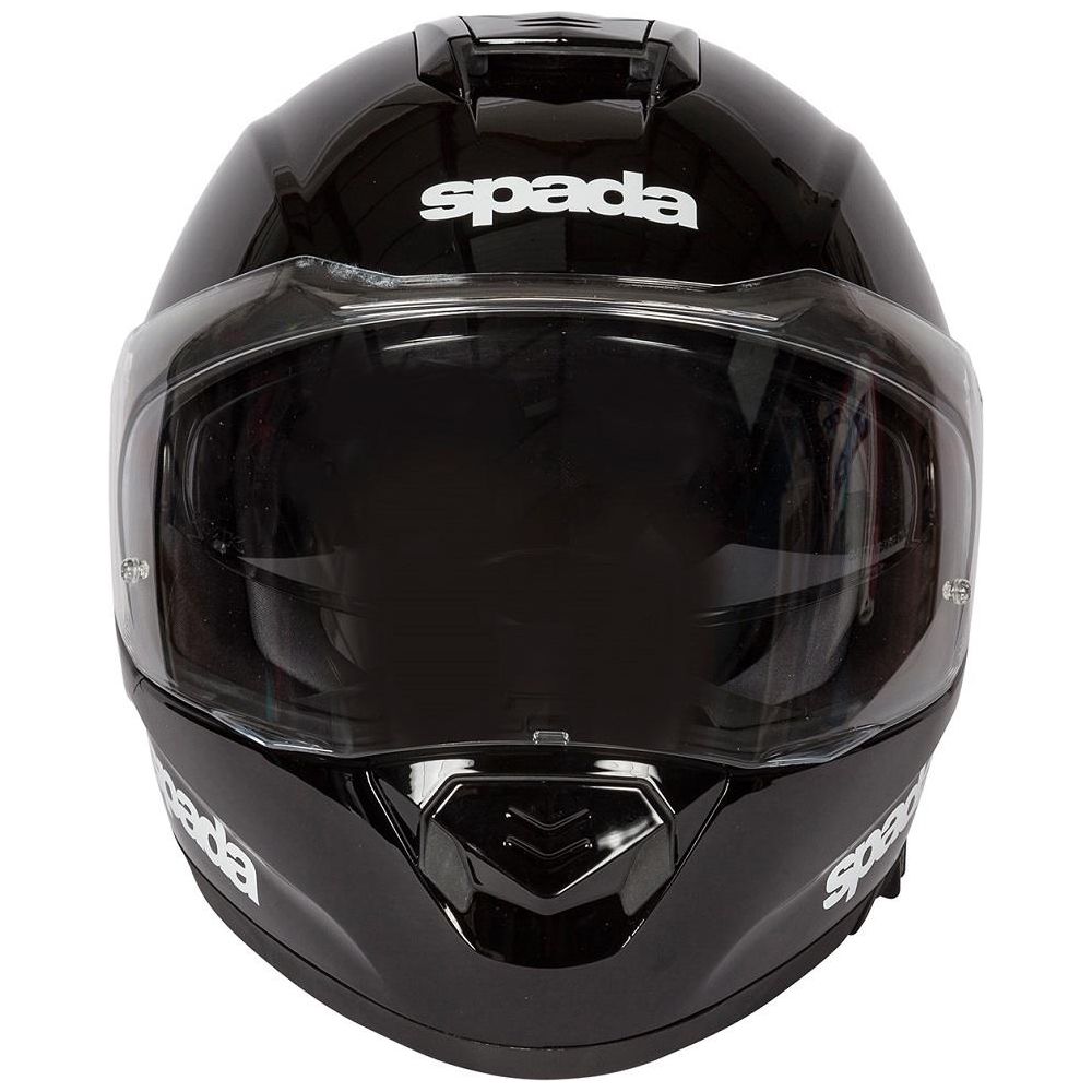 Spada RP-One Plain Full Face Helmet Black - FREE UK Shipping, FREE 365 Day Returns | Moto Central