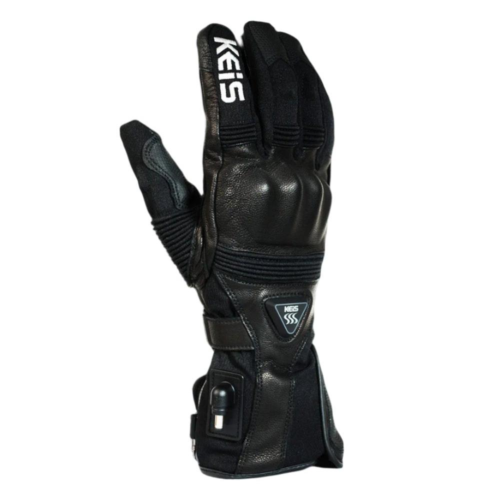 Keis G601 Premium Heated Touring Gloves - FREE UK Shipping, FREE 365 Day Returns | Moto Central