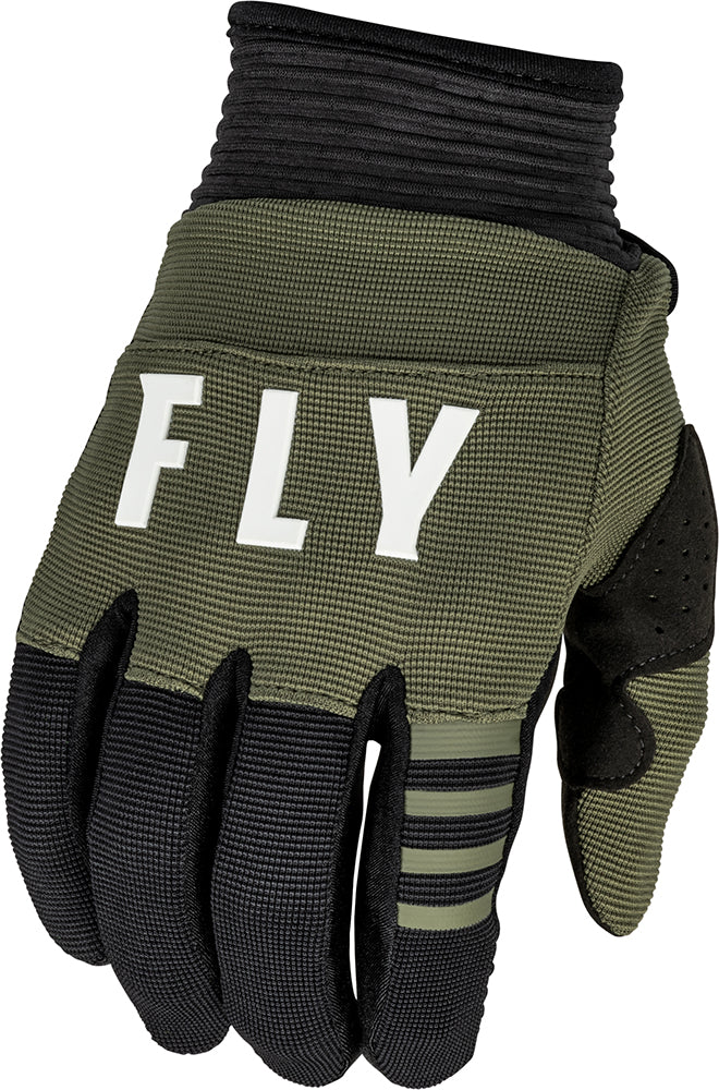 Fly Racing F-16 MX Gloves Olive Green / Black