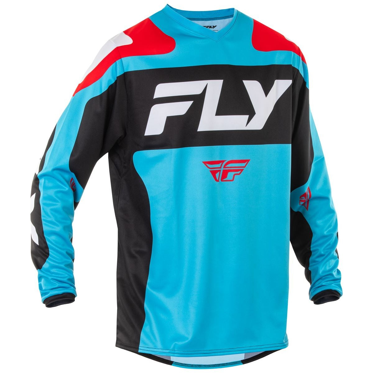 Fly Racing F-16 Jersey Cyan / Black / White