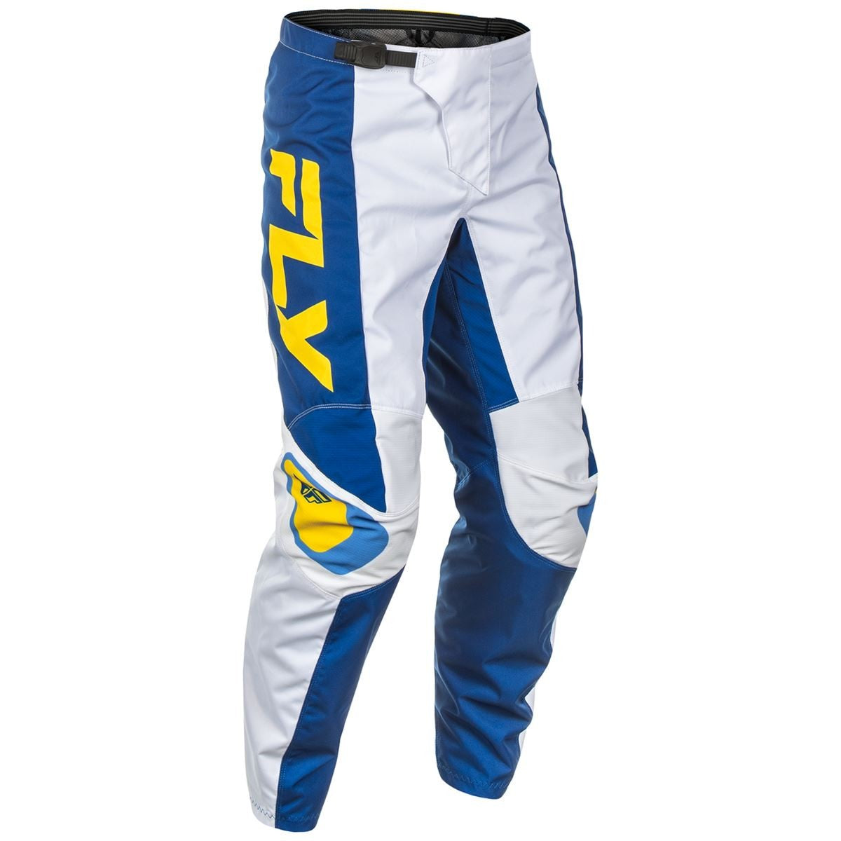 Fly Racing F-16 Trouser White / Blue / Yellow