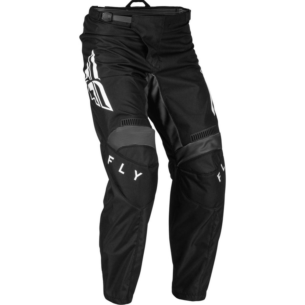 Fly Racing F16 Textile Trouser Black / White