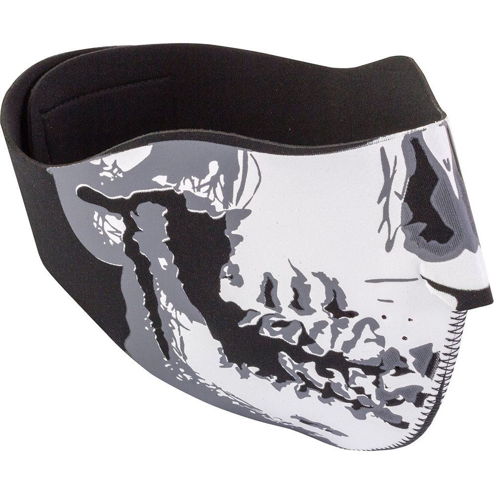 Bike It Neoprene Face Mask With Skull Design - FREE UK Shipping, FREE 365 Day Returns | Moto Central