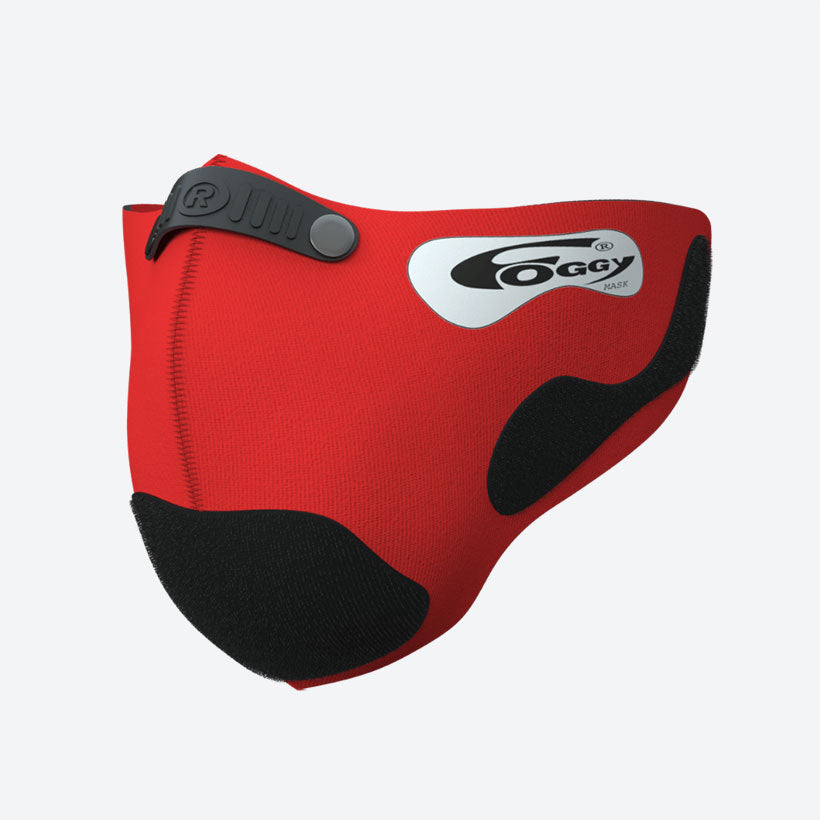 Respro Foggy Anti-Fog Face Mask Red