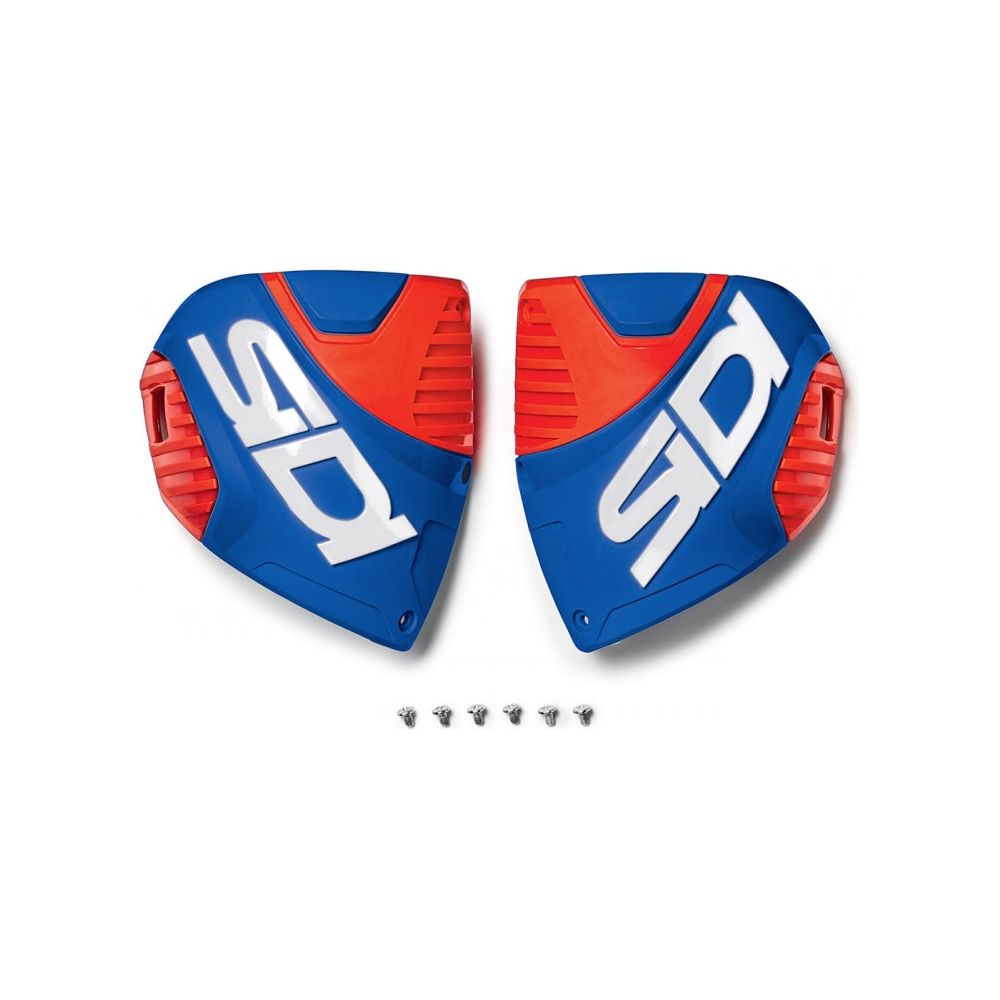 Sidi Crossfire 3 Shin Plate Blue / Fluo Red