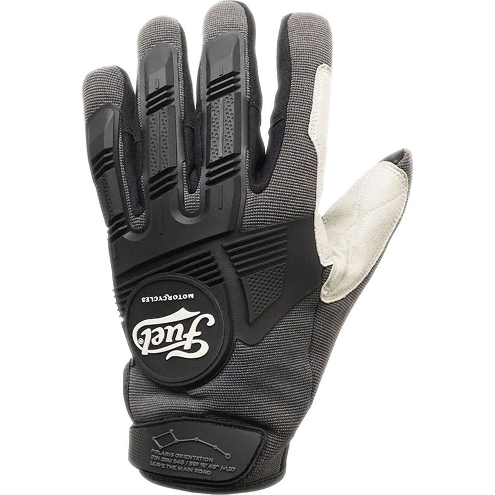 Fuel Astrail Leather / Textile Gloves Dark Grey