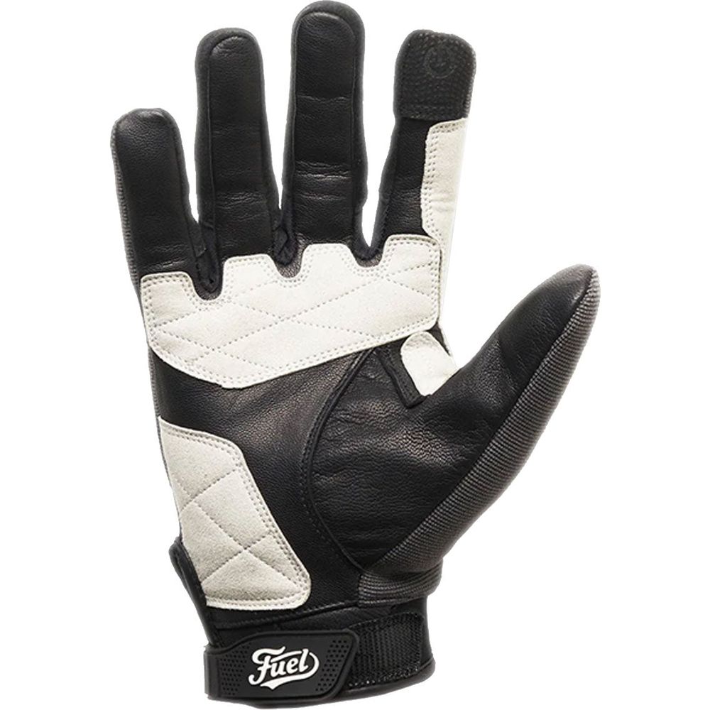 Fuel Astrail Leather / Textile Gloves Dark Grey