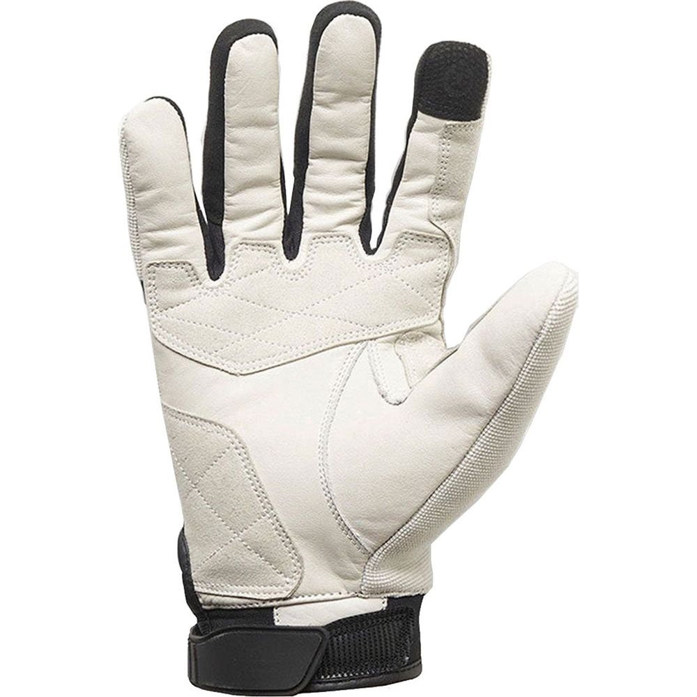 Fuel Astrail Leather / Textile Gloves Lucky Explorer White / Red