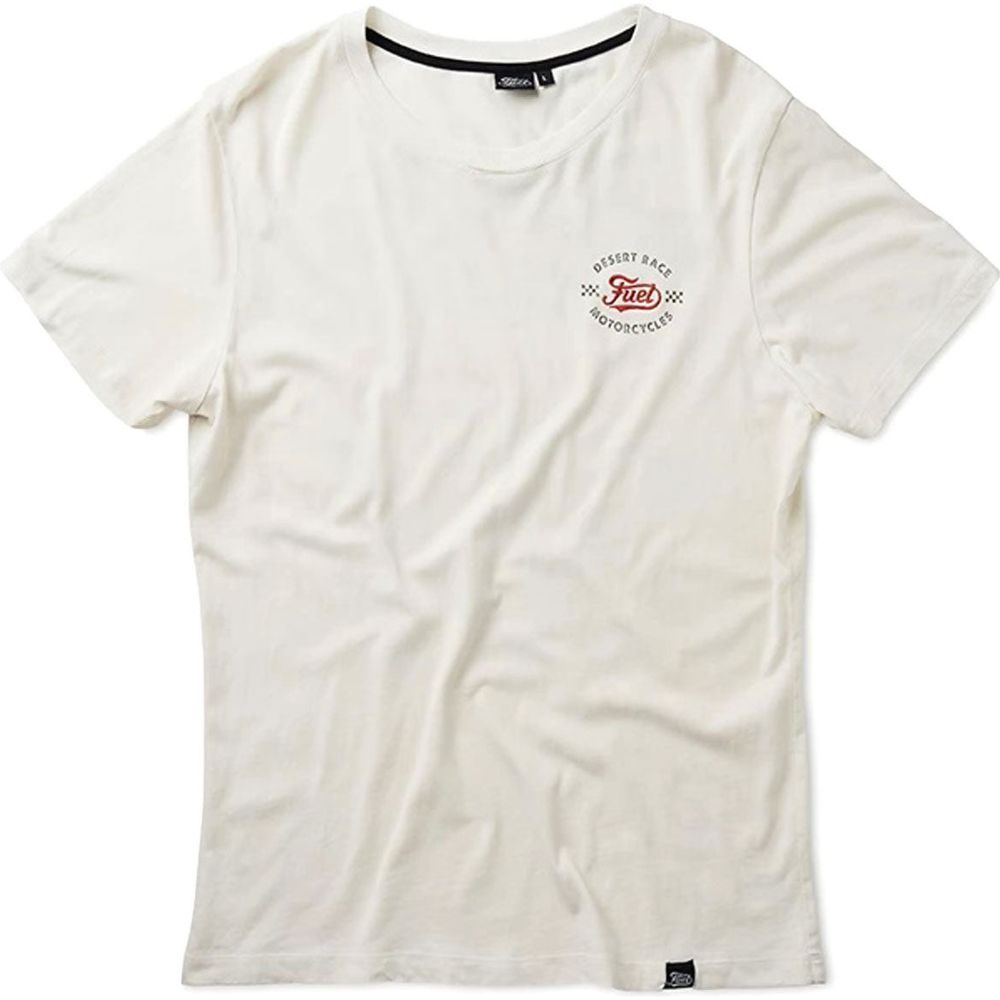 Fuel Checkers T-Shirt White / Black