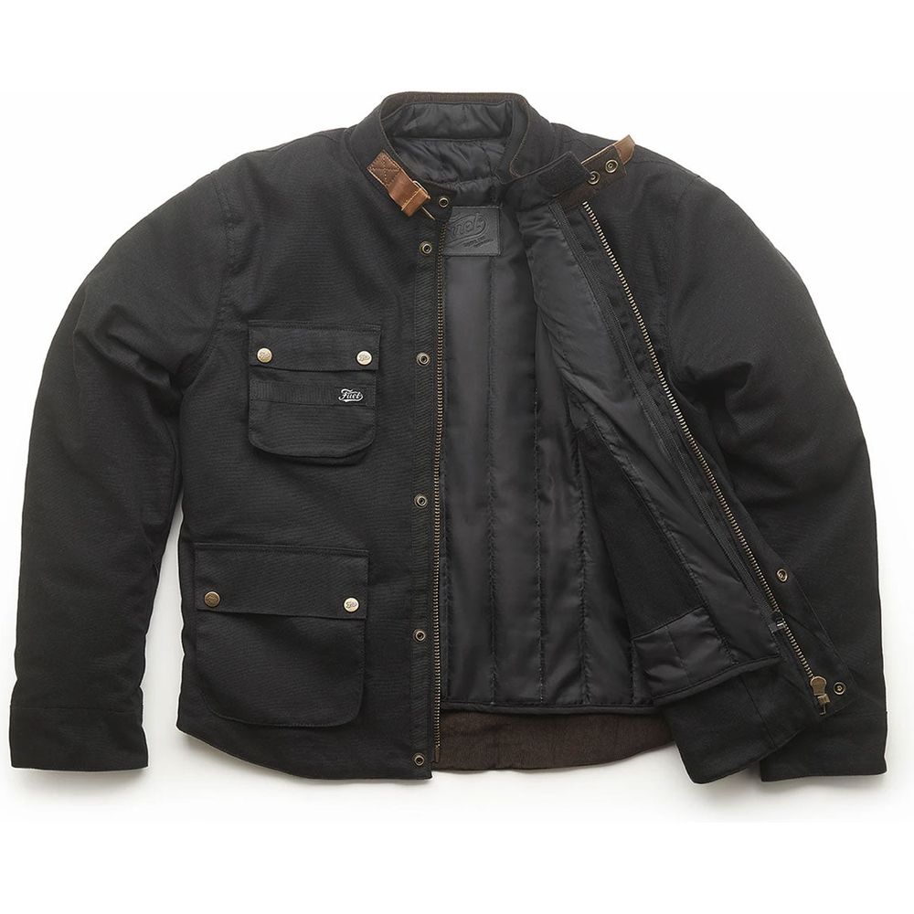 Fuel Division 2.0 Textile Jacket Black - FREE UK Shipping, FREE 365 Day Returns | Moto Central