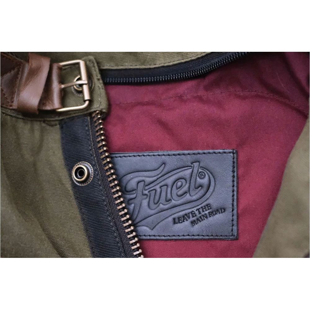 Fuel Division 2.0 Textile Jacket Green - FREE UK Shipping, FREE 365 Day Returns | Moto Central