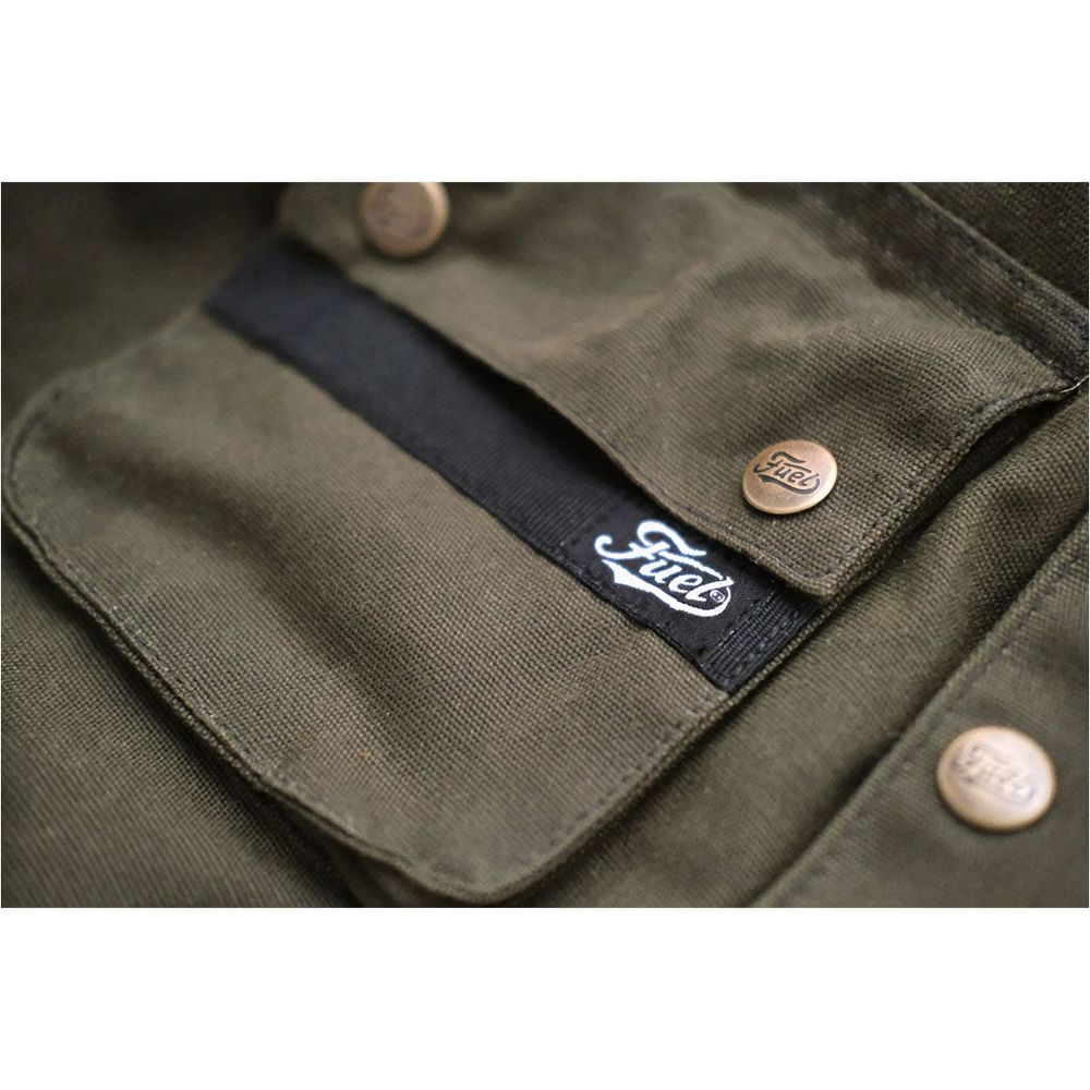 Fuel Division 2.0 Textile Jacket Green - FREE UK Shipping, FREE 365 Day Returns | Moto Central