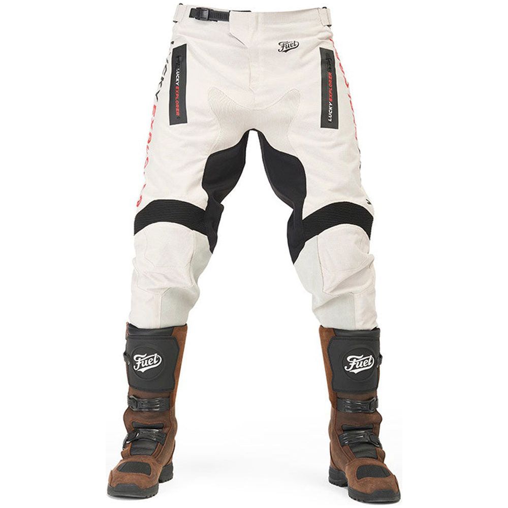 Fuel Endurage Textile Trouser Lucky Explorer White