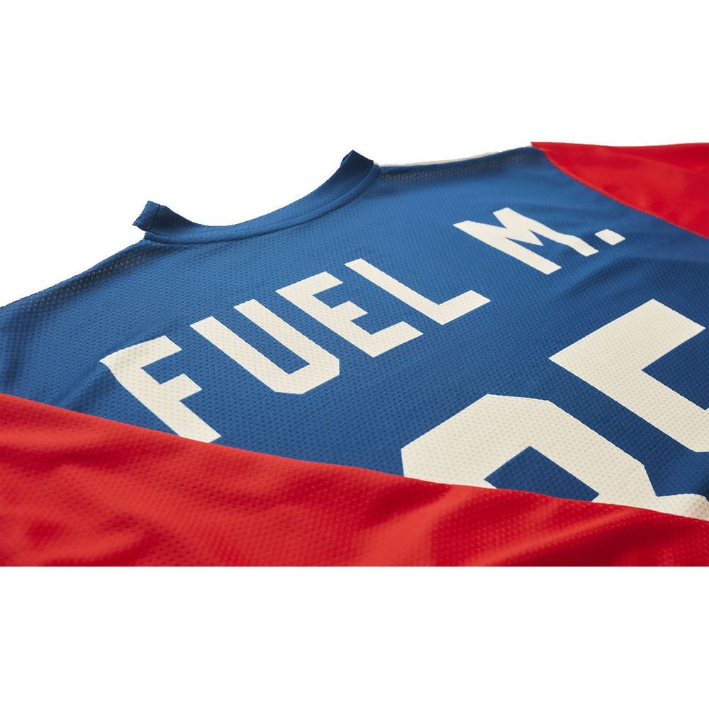 Fuel Enduro 35 Jersey White / Red - FREE UK Shipping, FREE 365 Day Returns | Moto Central