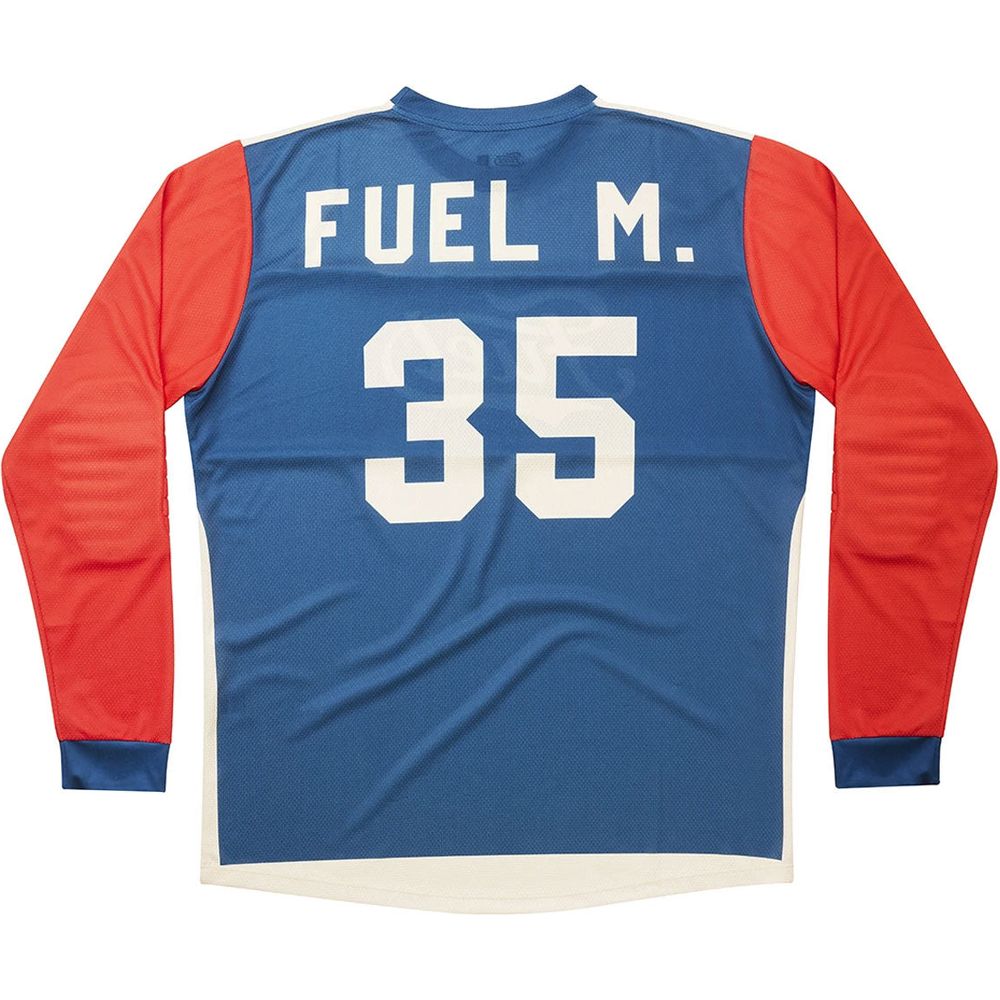 Fuel Enduro 35 Jersey White / Red - FREE UK Shipping, FREE 365 Day Returns | Moto Central