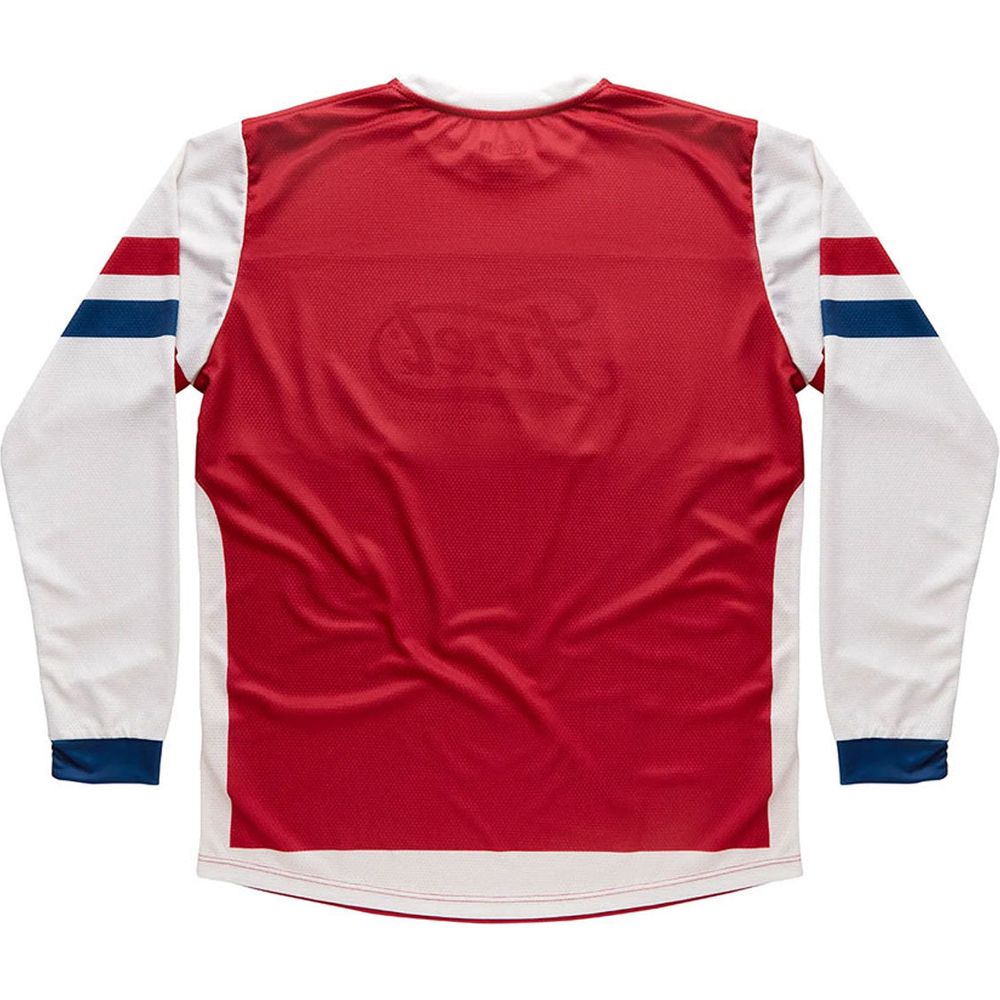 Fuel Enduro Kids Jersey White / Red - FREE UK Shipping, FREE 365 Day Returns | Moto Central