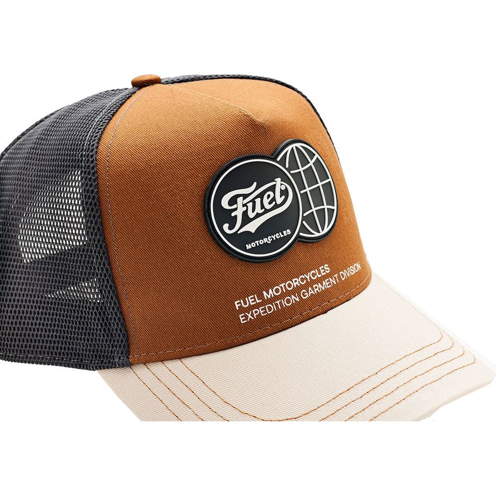 Fuel Expedition Logo Cap Brown - FREE UK Shipping, FREE 365 Day Returns | Moto Central