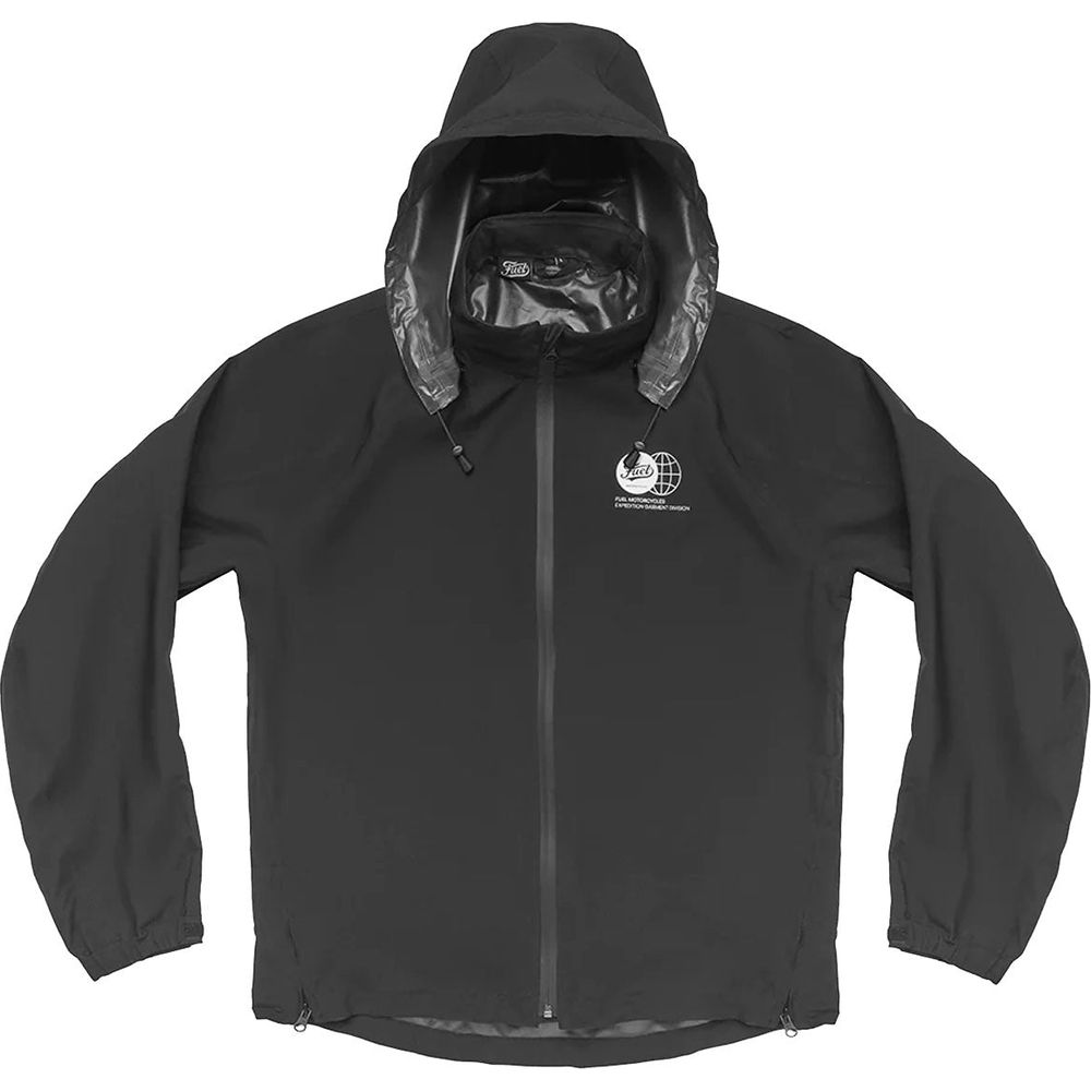 Fuel Adventer Rain Over Jacket Black