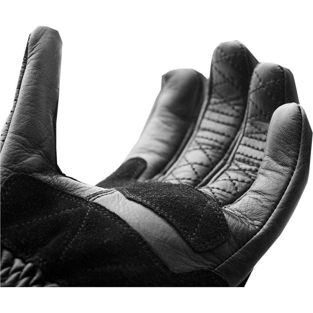 Fuel Rodeo Leather Gloves Black