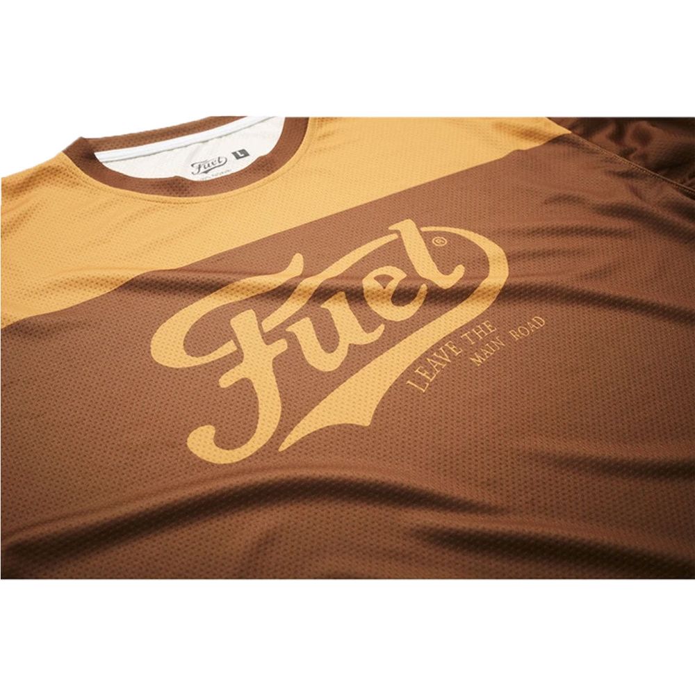 Fuel Marathon Jersey Brown - FREE UK Shipping, FREE 365 Day Returns | Moto Central