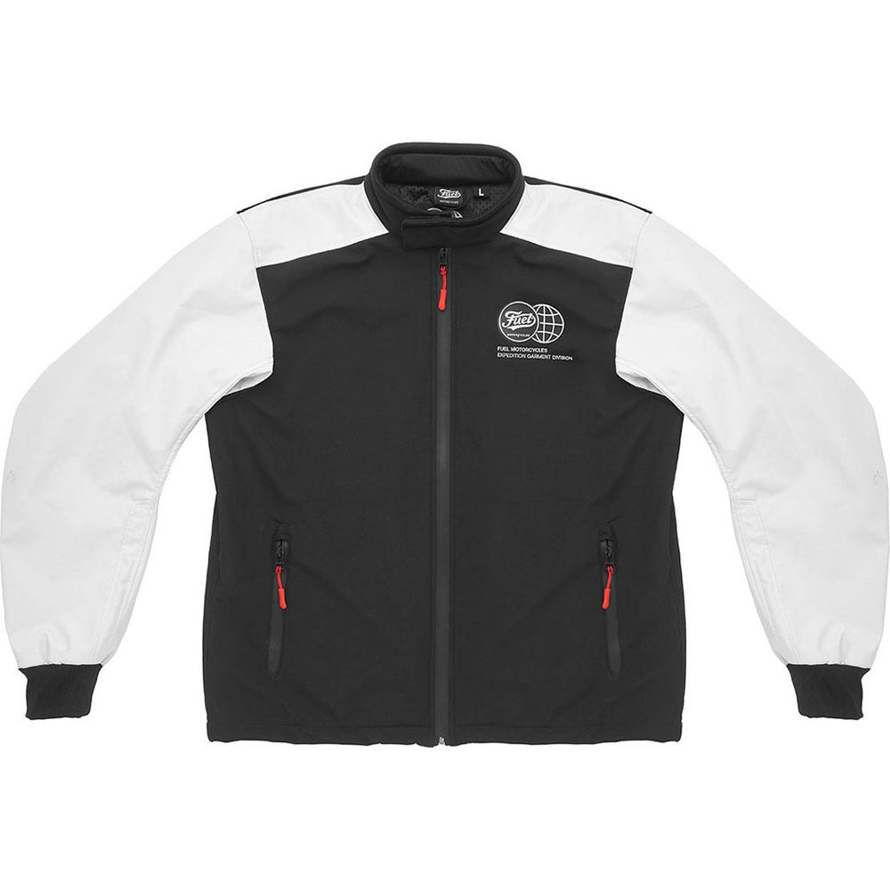 Fuel Patrol SoftShell Jacket Black / White