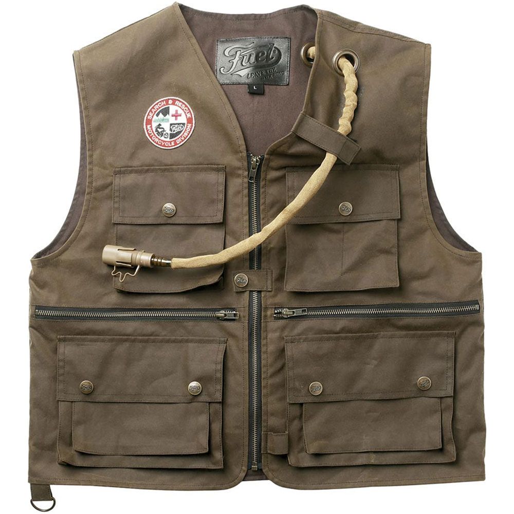 Fuel Peak Vest With Hydration Pack Olive